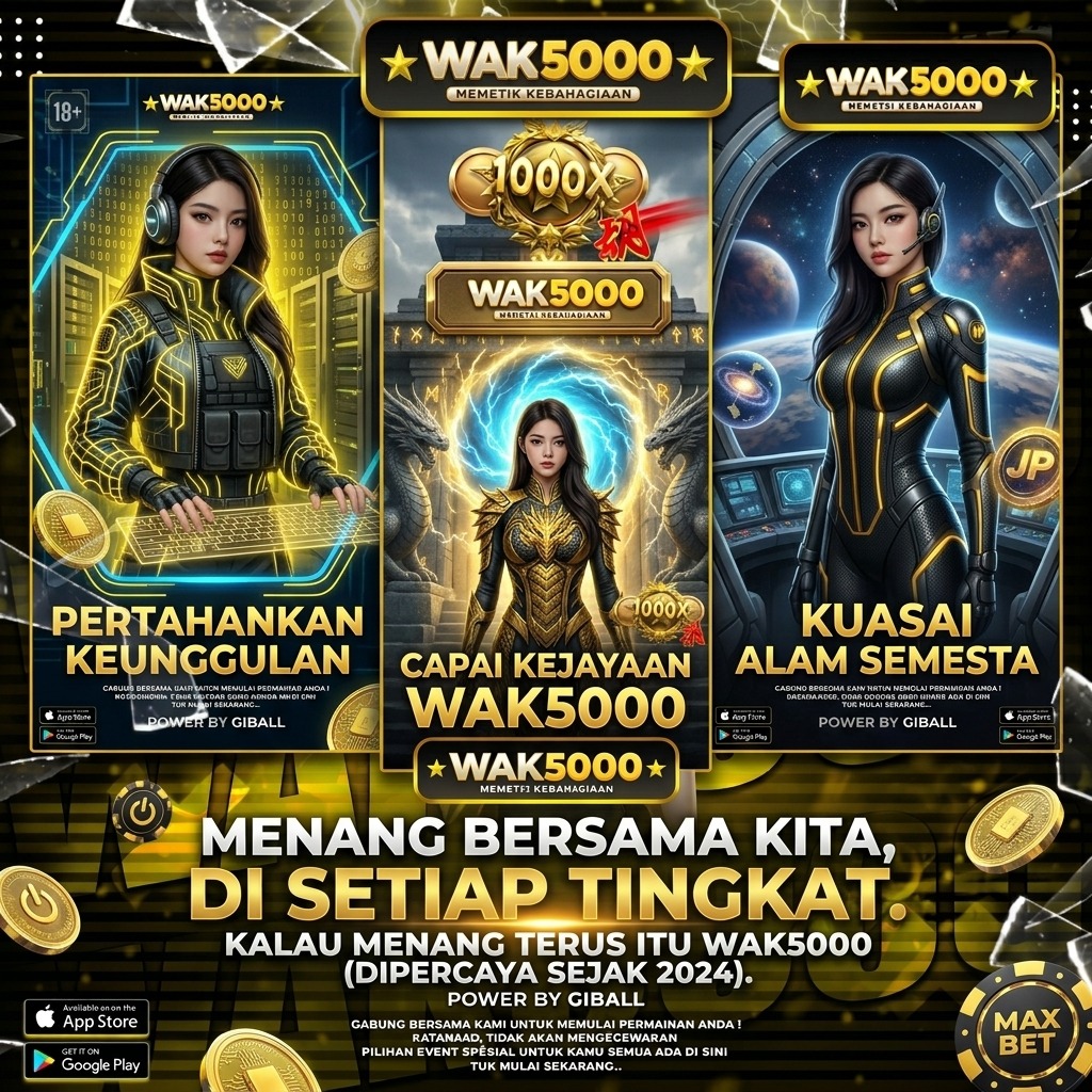 WAK5000: Situs Slot Gacor Jackpot Terbesar Hari Ini Depo 5000 Gampang Menang